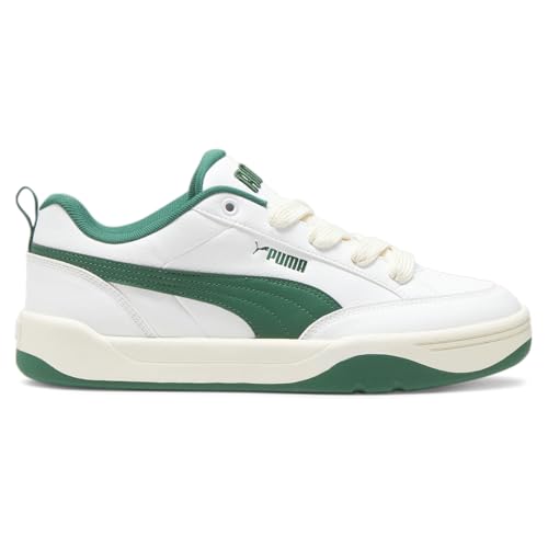 PUMA Mens Park Lifestyle Lace Up Sneakers Shoes Casual - Green, White - Size 10.5 M
