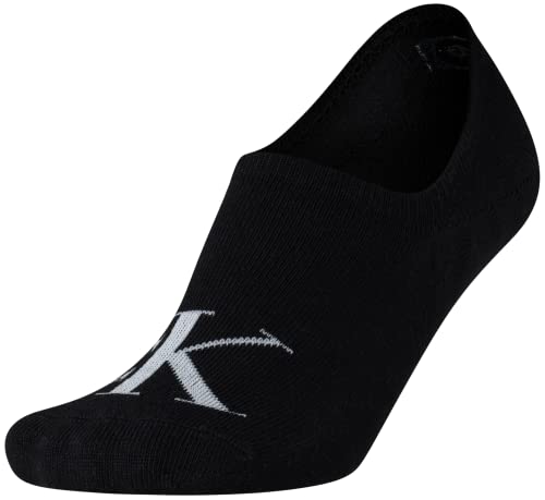 Image of Calvin Klein Womens No Show Socks - 6 Pack Lightweight Cotton Blend Invisible No Slip Sneaker Liners Athletic Socks for Women