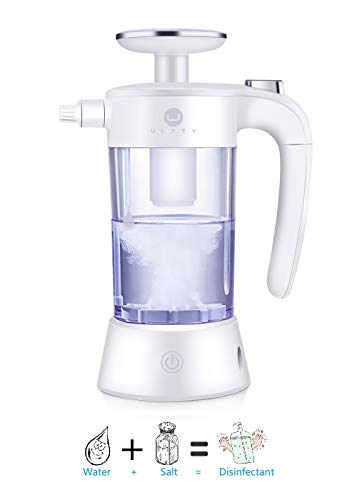 U ULTTY Homemade Sanitizer Sodium Hypochlorite Generator for Household Cleaning, 100% Natural Disinfectant Making Machine