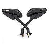 2個/ペア 防眩バイク用バックミラー 凸面ミラー 回転角度8mm ヤ&マハ FZR FZ6 600/S/N/NA/NS FZ6N FZ6S 2024 2025 対応(Style B)