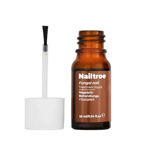 Hongos Uñas Pies - Tratamiento Antihongos Uñas con ISK1320 - Nailtroe Líquido para Hongos en las Uñas de los Pies - Solución Antifúngica para Uñas - Fórmula con Aceites Esenciales - 10 ml