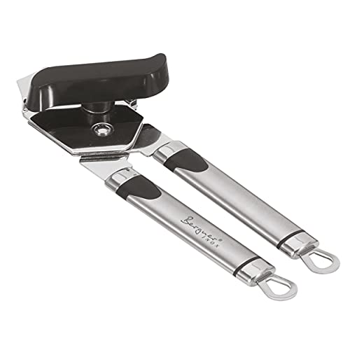 BERGNER Gizmo - Abrelatas de Calidad Profesional de Corte Preciso de 21cm - Fabricado en Acero Inoxidable - Apto para Lavavajillas - Resistente a Golpes