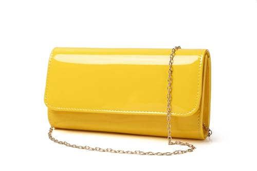 Image of Women Patent Leather Wallets Fashion Clutch Purses Evening Bag Many colors Handbag