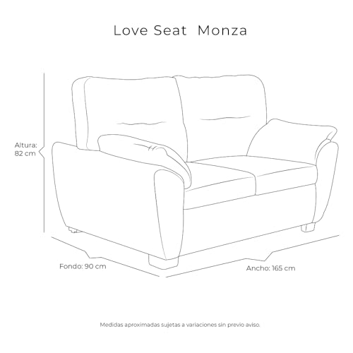 Lista de Love Seat Gris los 5 más buscados. 2 Imagen adicional