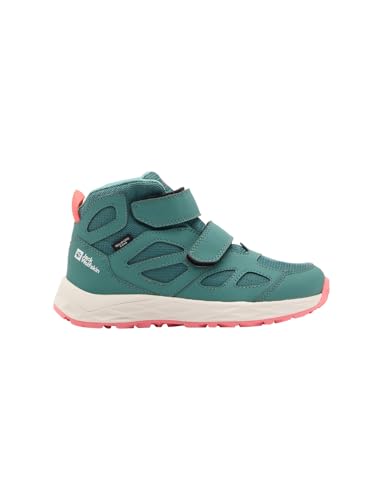 Jack Wolfskin Unisex Kinder Woodland 2 Texapore Mid Vc Walking-Schuh, Jade Green, 39 EU Jack Wolfskin Unisex Kinder Woodland 2 Texapore Mid Vc Walking-Schuh, Jade Green, 39 EU