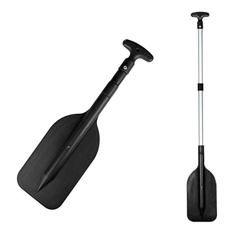 Remo telescópico extensible de emergencia para deportes acuáticos QINGCHU Cover