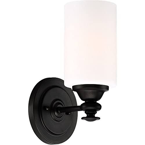 Image of Craftmade Dardyn 1 Light Wall Sconce Flat Black
