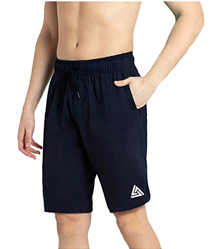 Image of West Gate Clothing Plus Sizes Men's Cotton Knee Length Shorts | Casual and Night Wear Mens Shorts Pack of 3