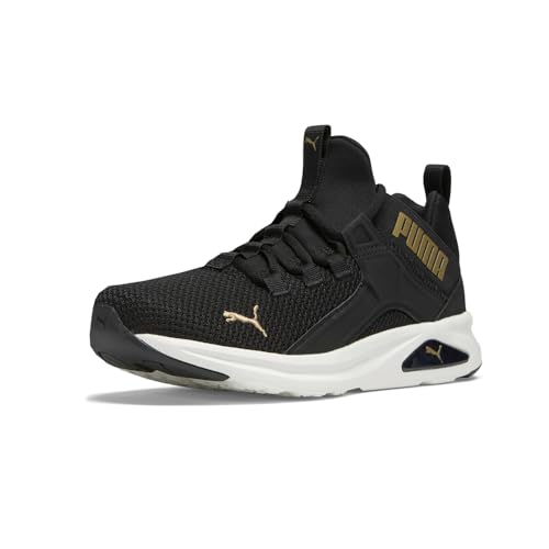 PUMA Womens Enzo 2 Revamp Lace Up Sneakers Shoes Casual - Black2