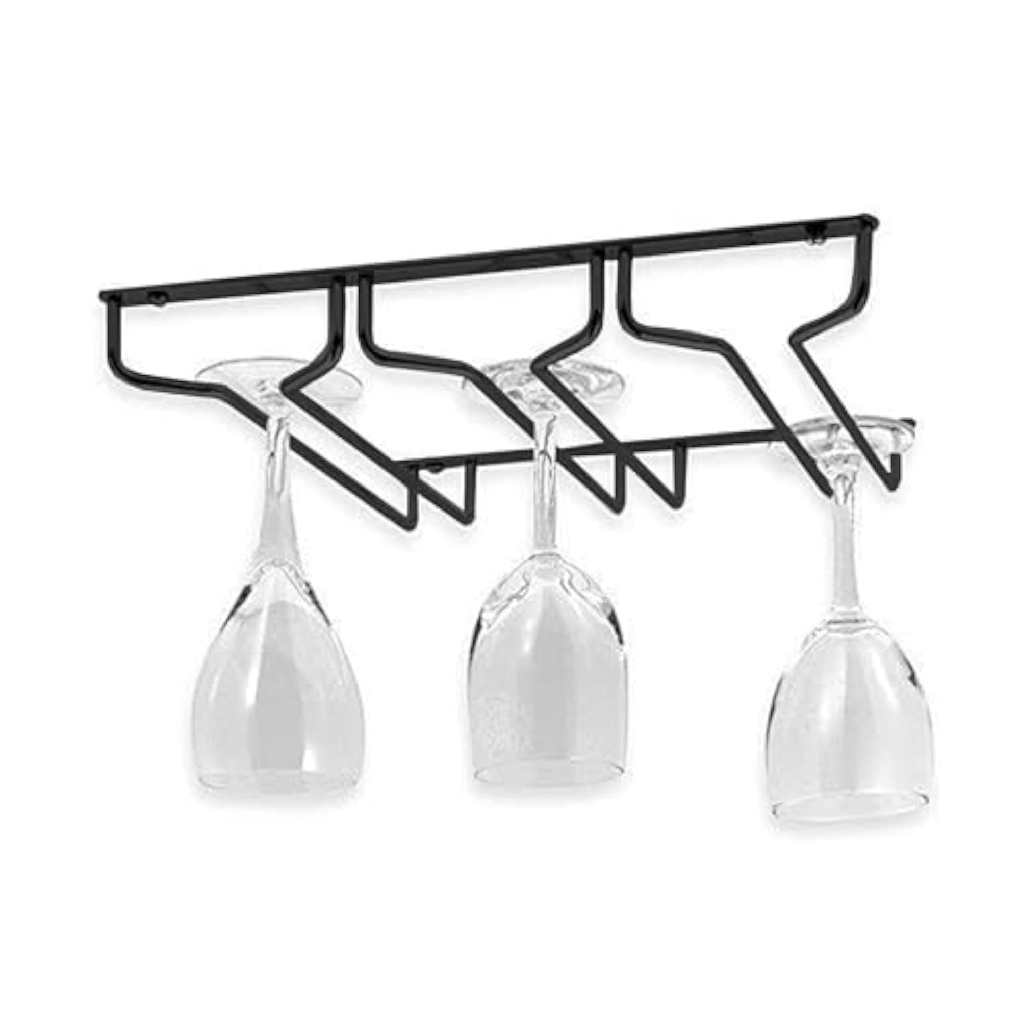 Triple Self Adhesive Wine Glass Rack