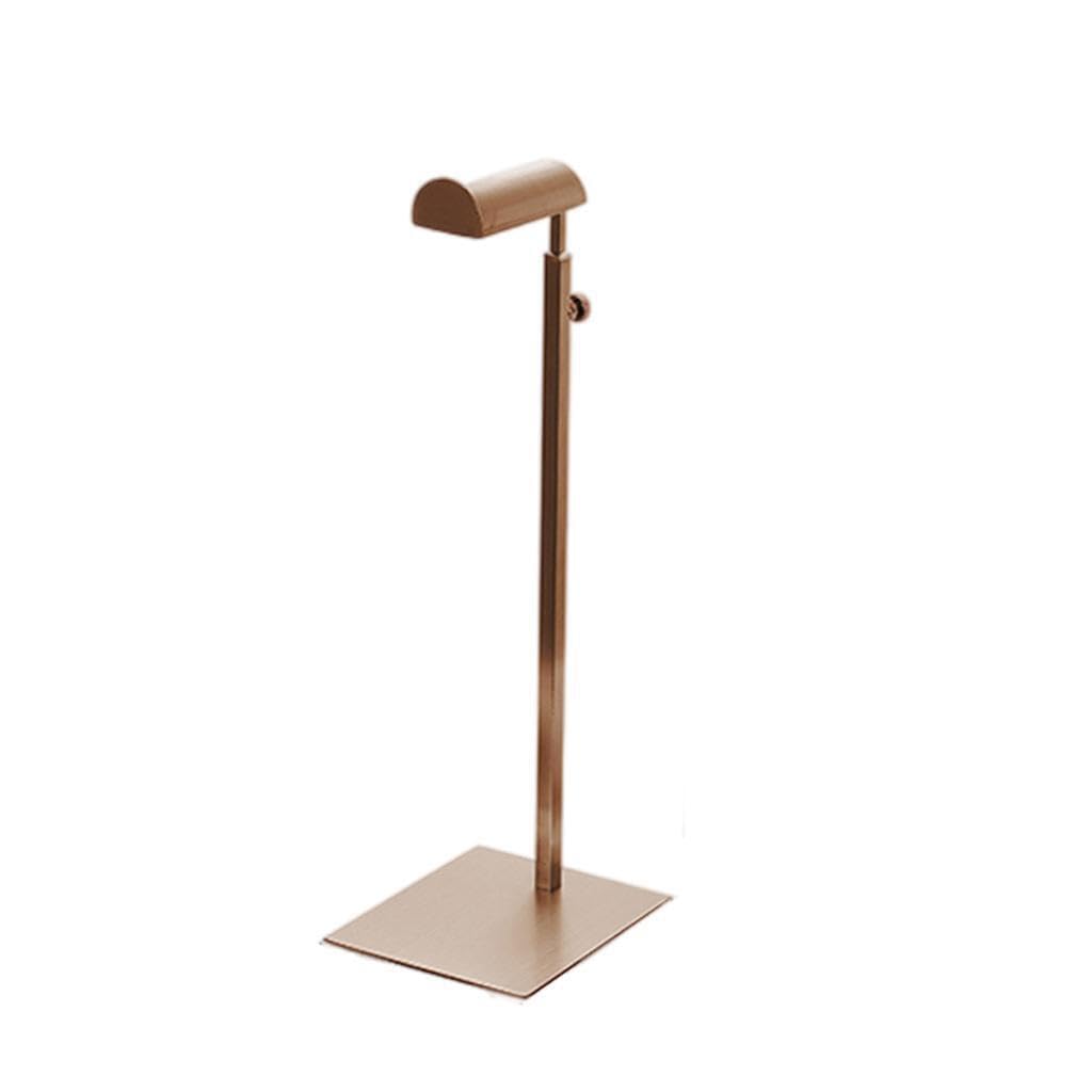 Zambuph Stylish and Functional Metal Handbag Rack Holder Adjustable Purse Display Stand Shelf Polished, Silver Rose Gold