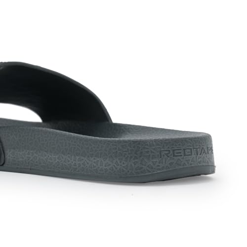 Image of Red Tape Womens Sliders in Slate Blue | Casual Pool Sliders | SLATE BLUE | 3 UK