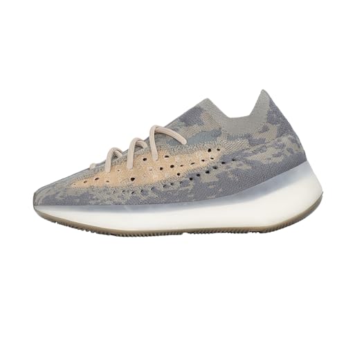 Image of adidas Mens Yeezy Boost 380 Lace Up Sneakers Shoes Casual - Blue