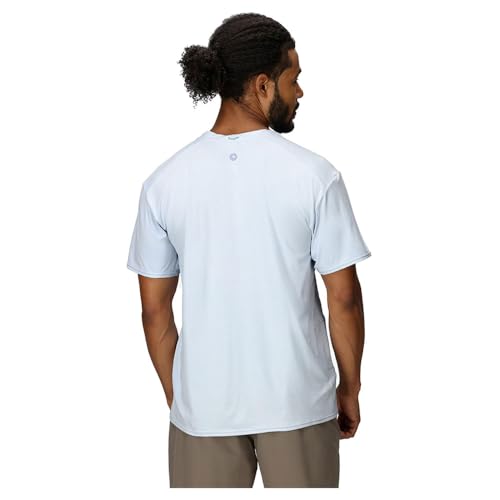 Image of MARMOT Men's Air Exchange UPF 50 Short Sleeve Crew Neck Shirt - Breathable, Moisture Wicking