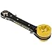 Klein Tools KT155T 6-In-1 Lineman's Ratcheting Wrench with Bolt Through Design and Bright Yellow Socket