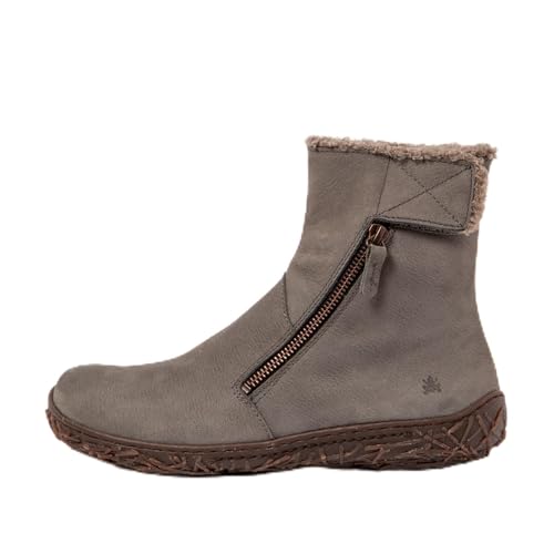 Derbies El Naturalista N5457 Pleasant Grey en cuir noble de finition nido