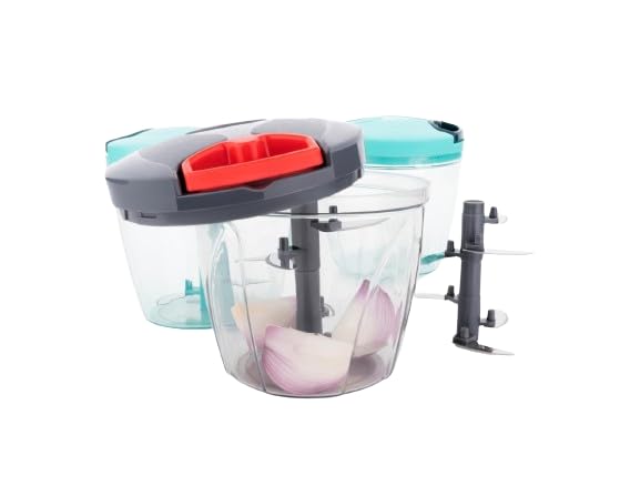 JewelJewel Primium Quality Handy Chopper with 4 Blades for Effortlessly Chopping Vegetables and Fruits for Your Kitchen 1000ml