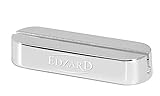 preisaufsteller schaufenster  EDZARD 6 Stück Kartenhalter/Preisaufsteller Logo, versilbert, anlaufgeschützt, Länge 6 cm
