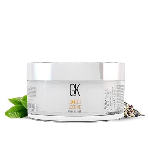 Global Keratin GK HAIR Lock Me Color Masque GK Idratante per capelli e protezione del colore Unisex 200g Di Gkhair