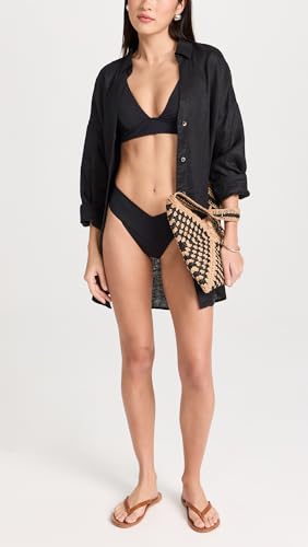 L*Space Quinn Bikini Bottom for Women, Two-Piece Low Rise Swim Featuring Classic Coverage with Wide Straps & V Front Detail4