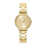 Pierre Lannier - Montre Essential - Quartz Mouvement de Montre - Epaisseur du boîtier: 7.6 mm - Largeur du boîtier: 33 mm - Acier Inoxydable - Doré - 3 ATM