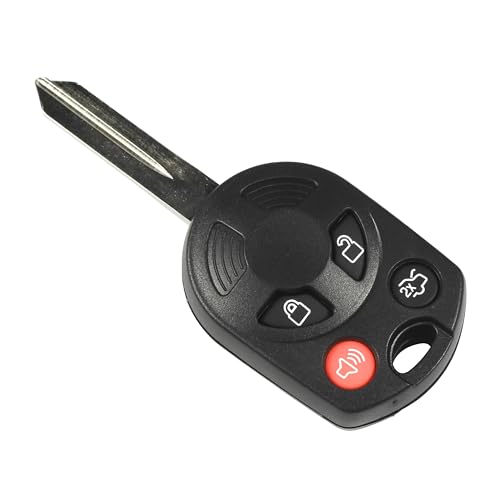 Carcasa para llave remota de 4 botones compatible con Ford Edge, Fusion y Taurus 6