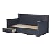 South Shore Summer Breeze Daybed with Storage (39"), Twin, Blueberry