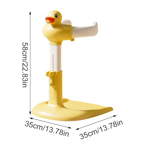 Support de douche bébé pliable et réglable 35x35x58 cm pour le bain de 0 à 36 mois - 6