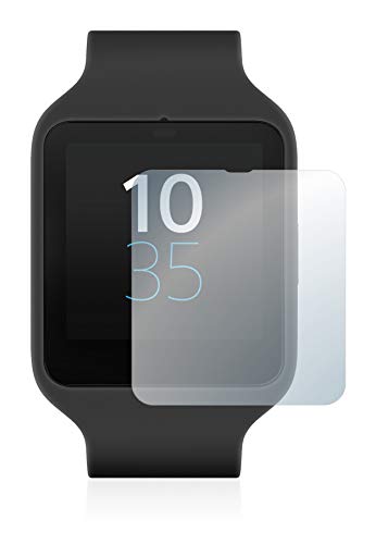 BROTECT Protector Pantalla Cristal para Sony Smartwatch 3 SWR50 Protector Vidrio   [Dureza 9H, Anti Arañazos]