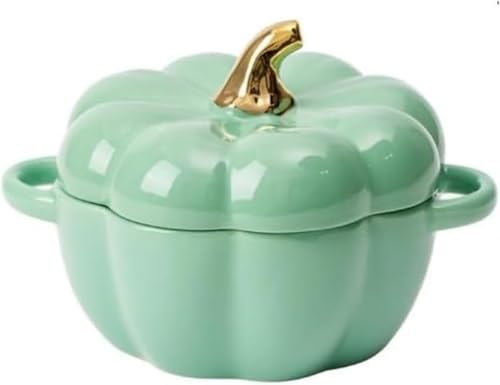 SLLS 蒸し碗 蓋付き 大容量 かぼちゃ型 スープカップ 汁椀 和食器 キッチン用品 おしゃれ 業務用