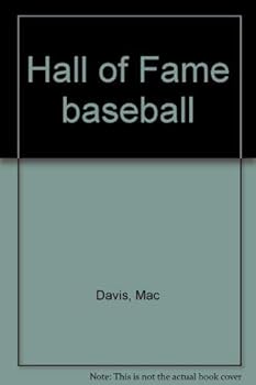 Hardcover Hall of Fame baseball Book