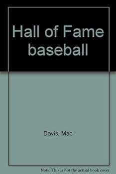 Hardcover Hall of Fame Baseball Book