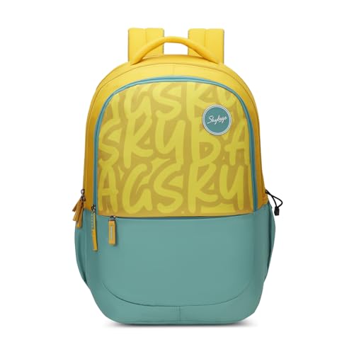Image of Skybags Klan Plus 37L Casual Backpack for Boys & Girls with 3 Compartments & Adjustable Shoulder Strap | Quick Access Front Pocket | Pencil Pouch | Perfect for School & Travel- Unisex
