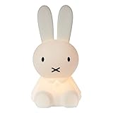 miffy lampe SPEZIFIKATIONEN: Kinderlampe Abmessungen: 15x15x30cm | Gewicht: 1kg | Material: Weiches Silikon, BPA-frei | Farbe: Weiß