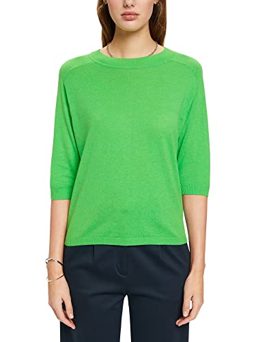 ESPRIT Damen 023ee1i303 Pullover, 310/Green, M