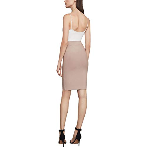 Bcbgmaxazria Women's Nathalia Full-Needle Skirt, Soy Chai, Xx-Small #TOP1
