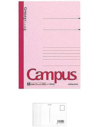 コクヨ キャンパスノート3号(A5)A罫50枚 ノ-105A 【まとめ買い 10 冊 】 + 画材屋ドットコム ポストカードA