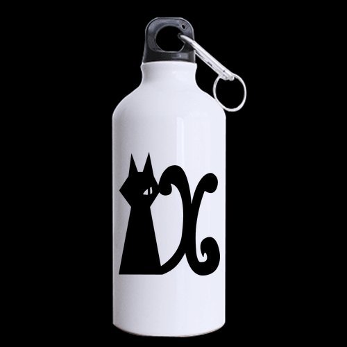 Japan Anime Cartoon Fairy Tail Logo Cat shelter Custom Travel Mug Sport Bottle Cup 13.5 OZ Office Home Cup (Printed on two sides)