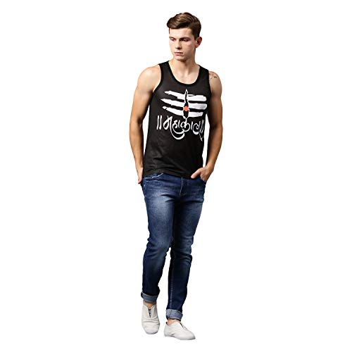 Image of wear your mind Men's Printed Regular Fit Vest