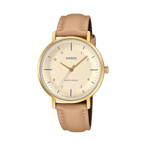 Image of Casio Enticer Ladies LTP-VT03GL-4BDF Analog Gold Dial Women (A2426)
