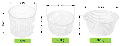 Moldes para queso fáciles de limpiar para recetas sin lactosa 7