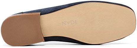 NYDJ Women's Suede Loafer, 7.5 Blue | Image 2