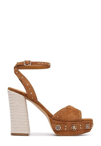 Sandales à talon Guess marron idéales pour vos soirées d'été