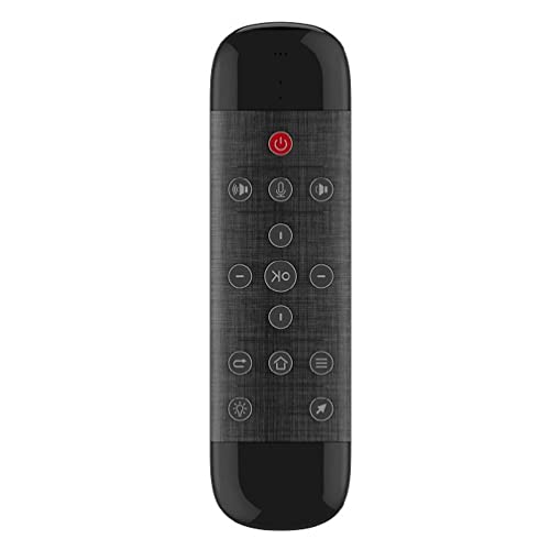 hejhncii Learning Air Mouse W2pro Voice Remote Control Rechargeable Keyboard Air Mouse 2.4G Voice Remote Control Voice Controller