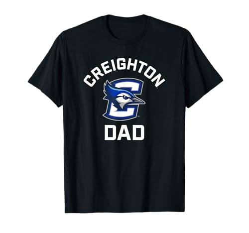 Creighton University Bluejays Arched Dad T-Shirt