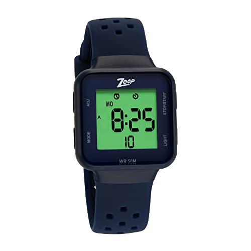 Image of Zoop Kids Unisex Silver Dial Silicone Digital Watch (Not assigned,Not Assigned)
