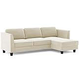 CECER 86" W Sectional Couch Sofa with Reversible Chaise, Velvet 3-Seat Sectional Sofa, L Shaped Sofa
