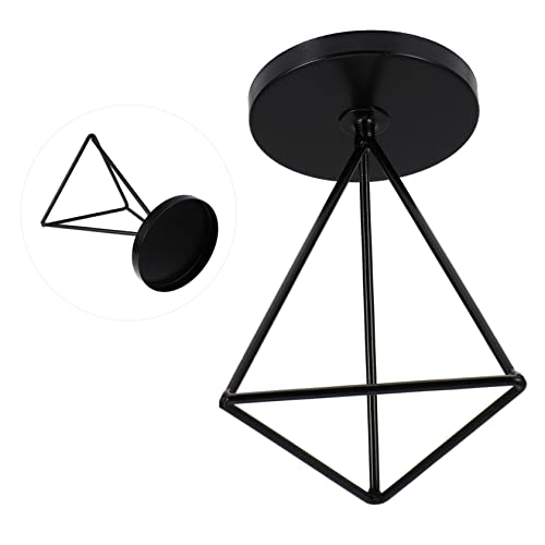 Cabilock Iron Candle Holder Decorative Candles Votive Candlestick Holder Candle Floating Shelves Candle Holders Round Candles Metal Candle Holder Rose Gold Ornaments Nordic Tray