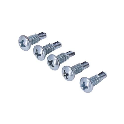 Tornillos de cabeza redonda 50 piezas 4.2x13mm para madera miniatura 7