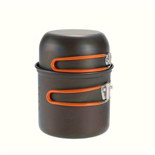 Casseroles de camping en alliage d'aluminium pour cuisine en plein air